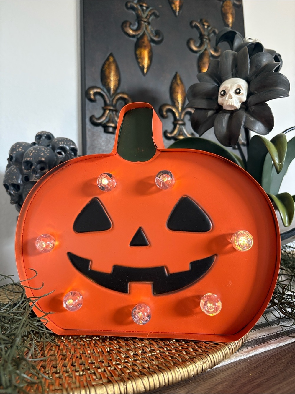 🆕Halloween Marquee Light Jack-o-Lantern